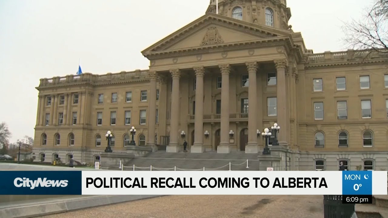Recall Legislation Coming to Alberta YouTube