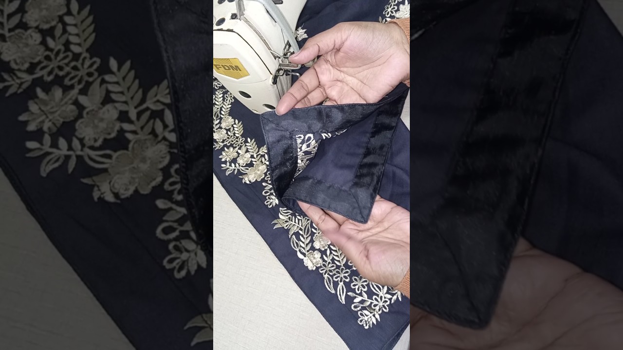 Chaak Daman Par Dori piping lagane Ka Tarika | 