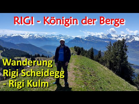 Queen of the mountains: panorama-hike on the Rigi next to Lake Lucerne
