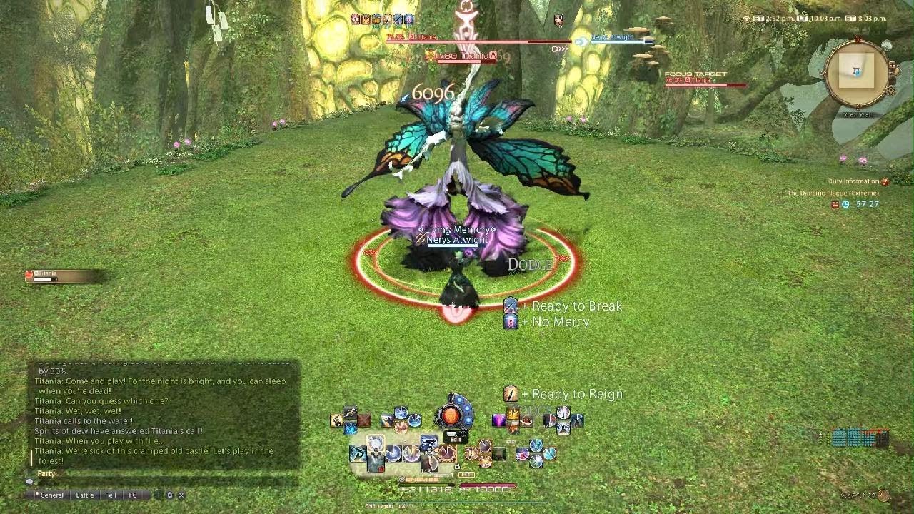 FINAL FANTASY XIV Titania Ex Solo Gnb