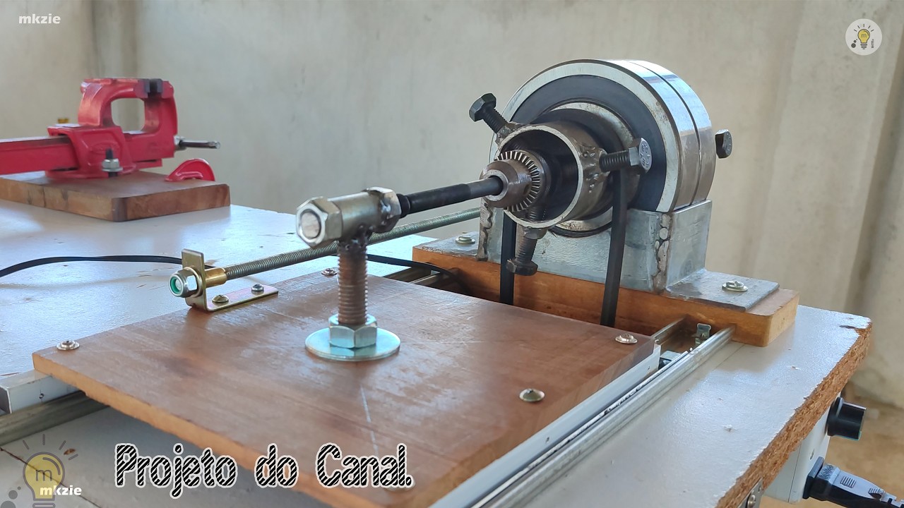 Проект самодельного мини-токарного станка с двигателем от стиральной машины - обновление