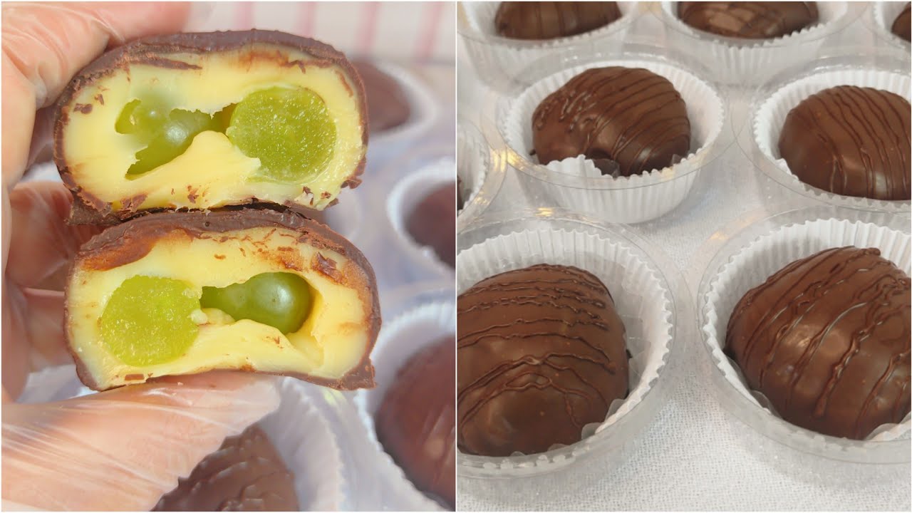 O BOMBOM QUE VENDE MUITO - BOMBOM DE UVA COM LUCRO GARANTIDO