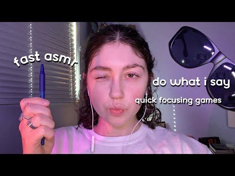 ASMR DO WHAT I SAY and follow my instructions for the ULTIMATE sleep ...