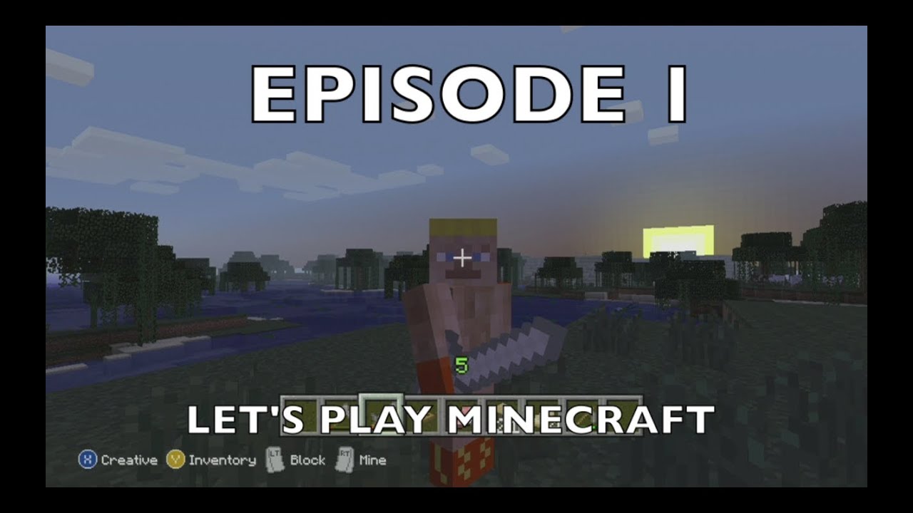 Let's Play Minecraft Survival - Episode 1 - The Beginning - YouTube