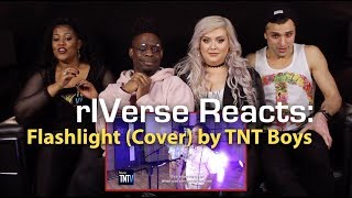 rIVerse Reacts: Flashlight by TNT Boys - Live Cover Reaction