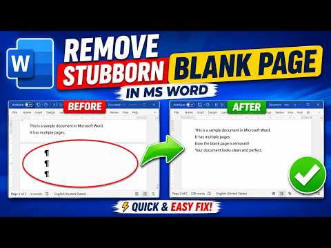 How to Find and Remove Hidden Page Breaks in Word (Shortcut to Delete All at Once)