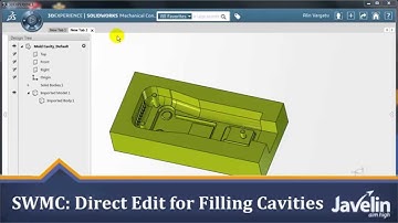 SOLIDWORKS Mechanical Conceptual Tutorial: Direct Edit for Filling Cavities
