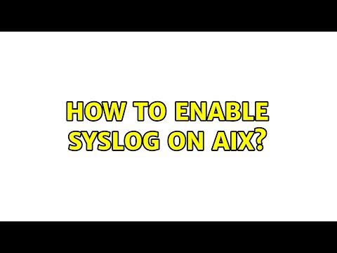 How to enable