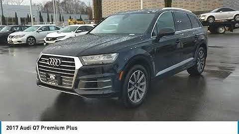 2017 Audi Q7 AP3884A