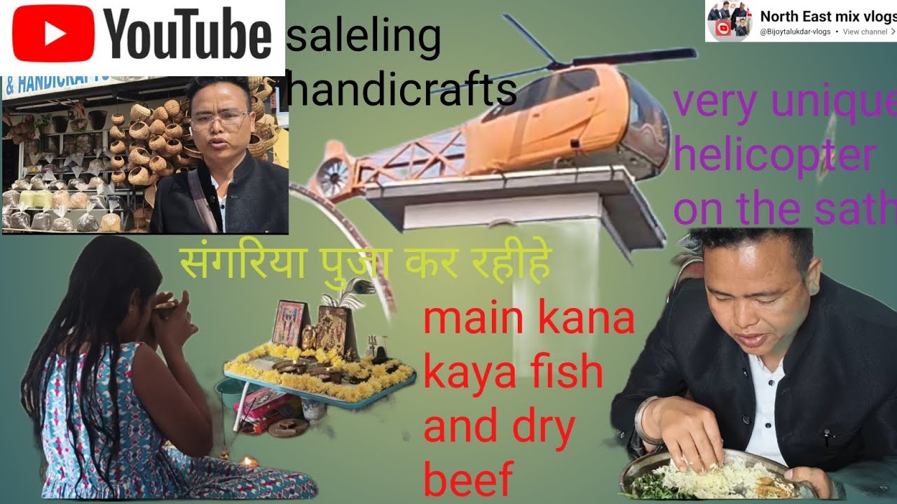 🙂 eating food with fish and dry beef #pray #unique helicopter#vlogs