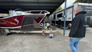 Moving a 5,000 lb Boat Made Easy | Optimover Electric Trailer Dolly