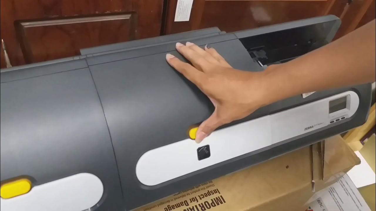 Zebra ZXP Series 7 How to Change the Printhead YouTube