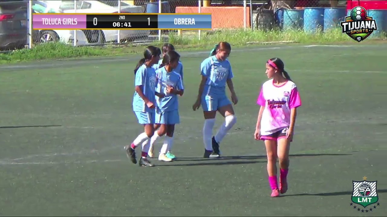 TOLUCA GIRLS VS OBRERA - SEGUNDO TIEMPO 