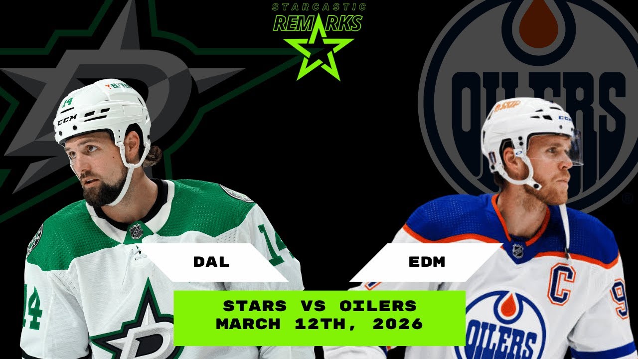 Dallas Stars HUMILIATE Oilers 7-2, Edmonton Melts Down | Episode 7038 | March 12, 2026