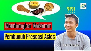 Sukses Atlet Indonesia Frederick S karena Pantang Makanan ini