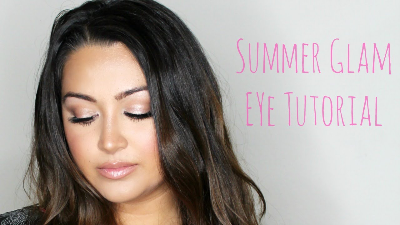 Fresh Summer Eye Makeup Tutorial - YouTube