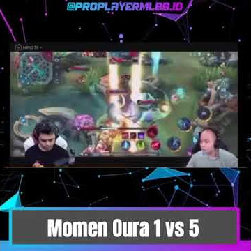 MOMEN OURA 1VS5 MVP M1 NI BOS😎 |STORY WA ML #shorts#mobilelegends#oura