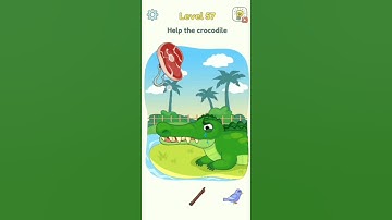 DOP 3: Displace One Part l Help the crocodile l Level 57 l Walkthrough