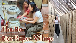 I Made My Own Rice Paper In Vietnam - Thổ Hà Rice Paper Village