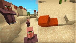 Spielende Baby Villager & Neue Stufen Minecraft Snapshot 19W12A