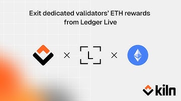 Ledger - Exit your dedicated validators
