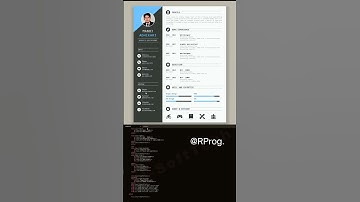 create you own resume using html css #html #create #your #own #resume #using #css #javascript