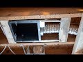 How To Install Vent Ducts and A Drain Vent - We Bought A Farm House