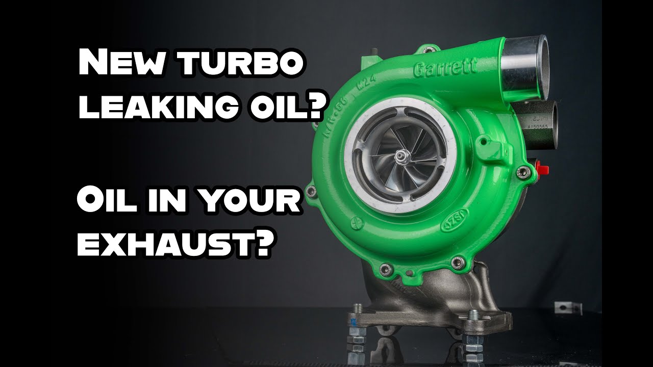 Fix Oil Leak Issues On Your New Turbocharger YouTube Fix Oil Leak Issues On Your New Turbocharger YouTube