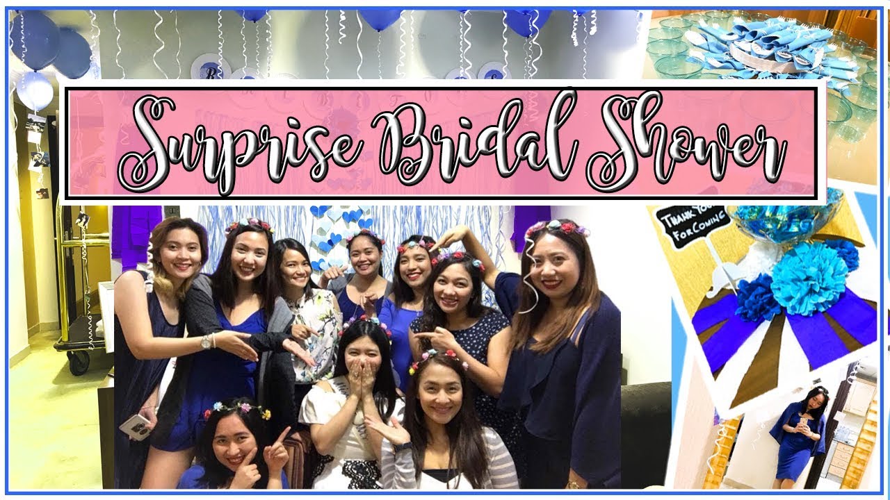 Surprise Bridal Shower + Party ideas Vid 34 YouTube