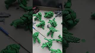 Let's get GREEN! #paintingwarhammer #salamanders40k #warhammercommunity #gamesworkshop #warhammer40k