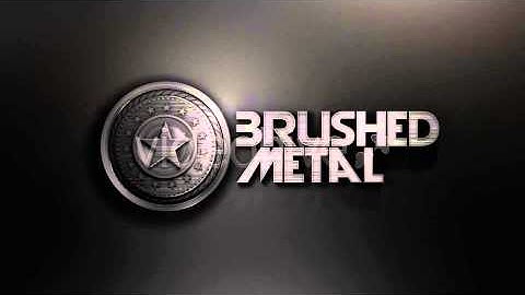 Brushed Metal Opening | Cinema 4D Templates | Project Files