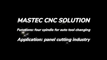 Four spindle ATC CNC Wood Router for cabinet furniture or panel cutting