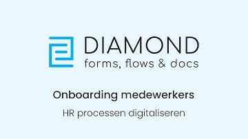 Diamond Forms, Flows & Docs - Digitaal onboarden