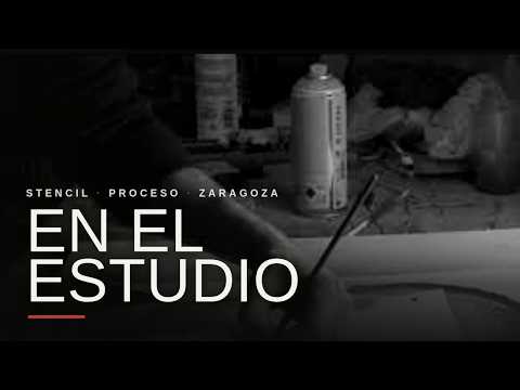 Cómo preparo un stencil en el estudio · Arte urbano · vídeo de ME BES