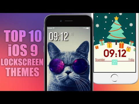 TOP 10 iOS 9 LockScreen Themes - YouTube