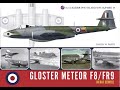 Wingleader productions Photo archive number 34. Gloster Meteor F8/FR9