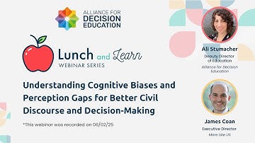 Understanding Cognitive Biases and Perception Gaps for Better Civil Discourse and Decision-Making