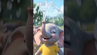 Ellie the Baby Elephant Who Was Afraid of Water! | A Cute Story About Courage 🌈 | Kids Stories
