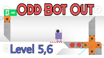 Odd Bot Out Level 5, 6,Odd bot out gameplay, odd bot out walkthrough, Invincible Sigog
