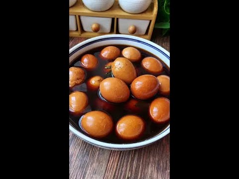 原來好吃的茶葉蛋在家做這么簡單，鮮香入味#茶葉蛋的做法和配料全過程 #美食 #做飯 #中餐 #家常菜 #菜譜