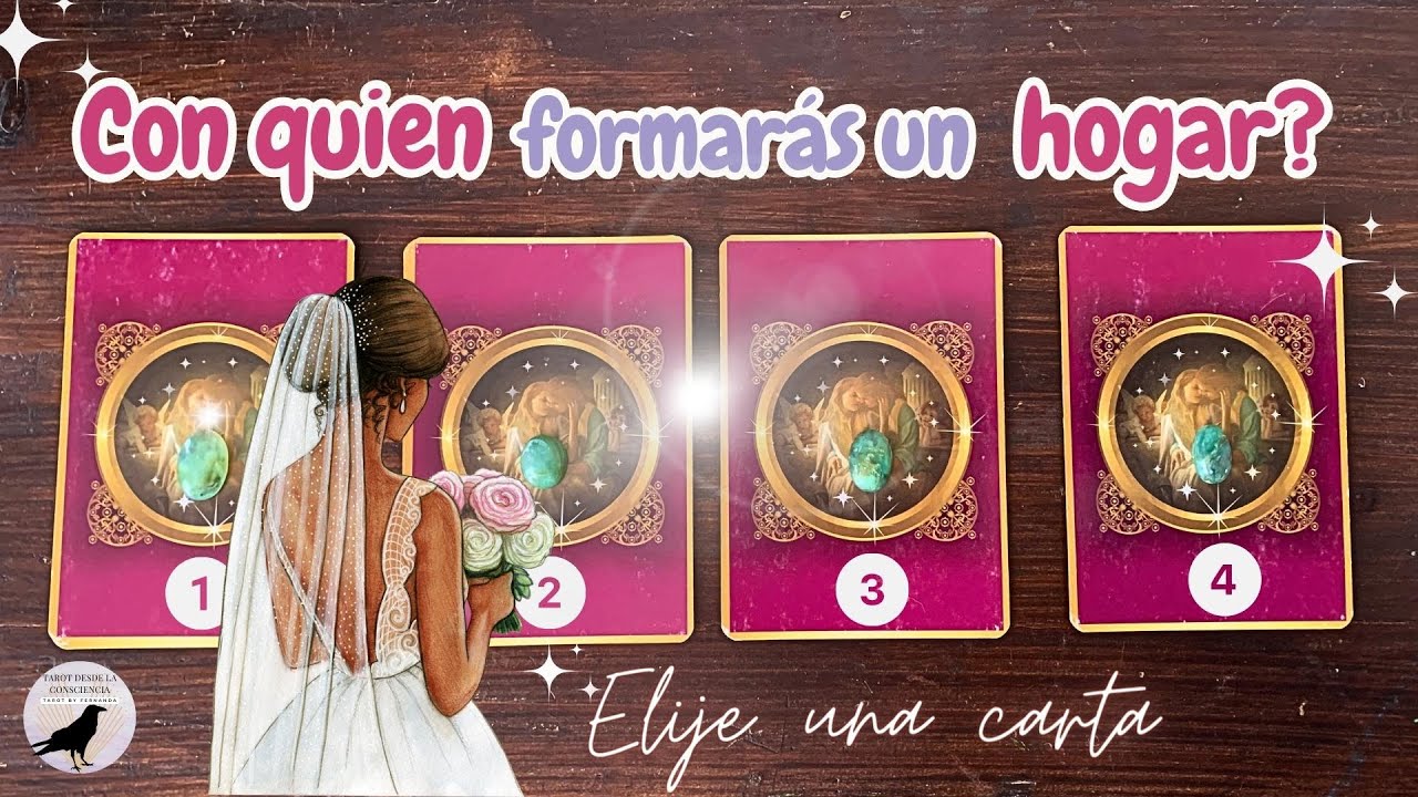 💍👤 Con quien te CASARAS y formarás una FAMILIA 🏡- Tarot Interactivo 🔮