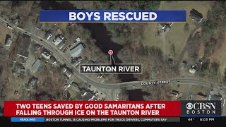 2 Boys Rescued From Taunton River