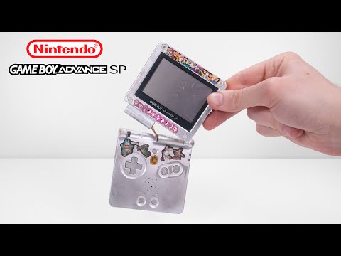 I Restored This Destroyed Gameboy Advance SP - Retro Nintendo Console Restoration