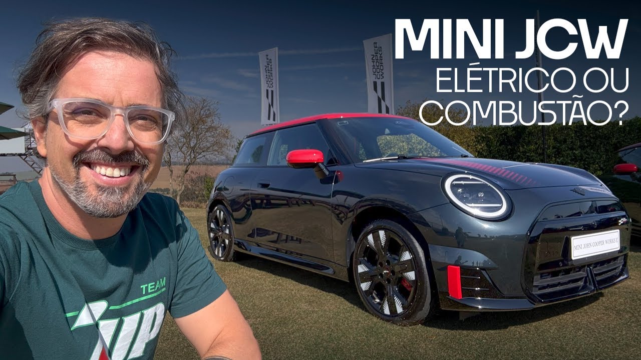 ELÉTRICO OU COMBUSTÃO pelo MESMO PREÇO? MINI traz novos John Cooper Works a elétrons ou a gasolina!