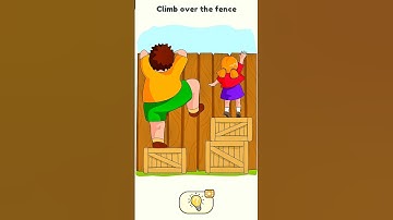 Dop 2 (Delete One Part) Level-1025 Climb over the fence #viralvideo​ #shorts​@Sachin0-01⁩