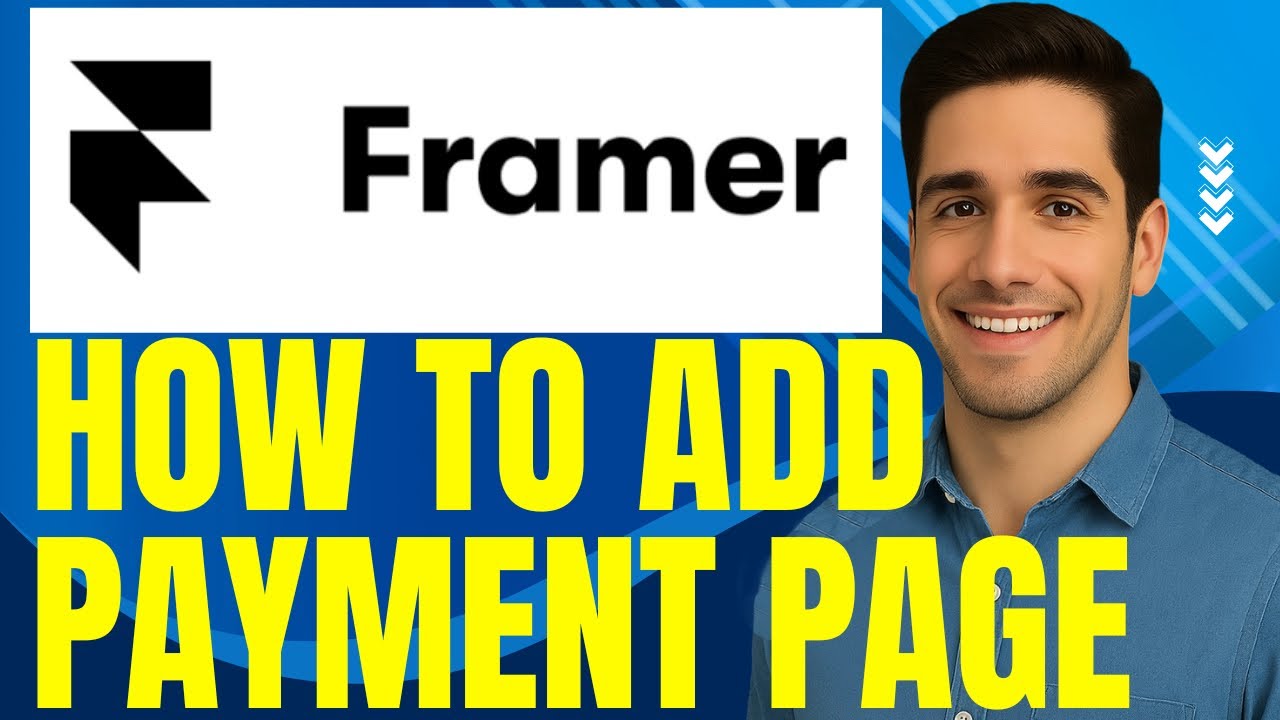 Как добавить страницу оплаты в Framer