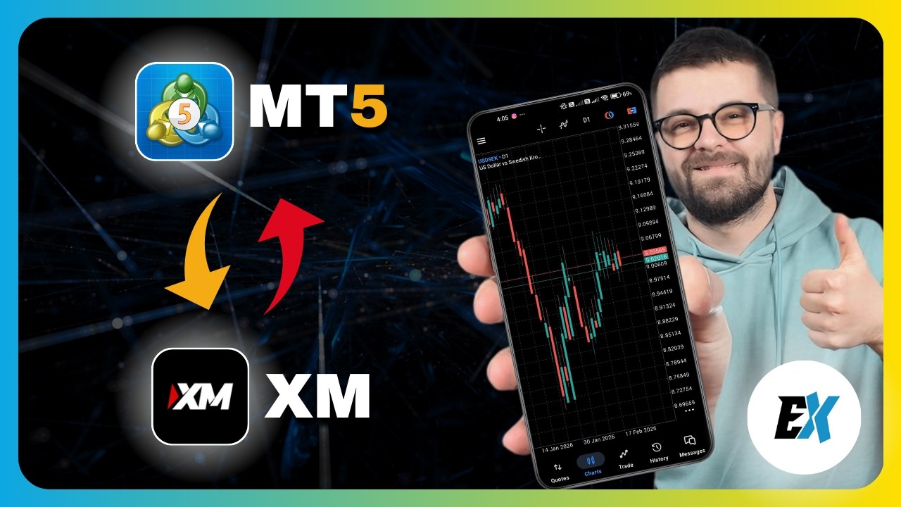 Xm Qr Code How to Connect XM to MetaTrader 5 on Mobile - Add XM Broker to MT5 App ...