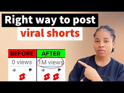 How to post Youtube Shorts to go Viral immediately #seo #vlogmas - YouTube