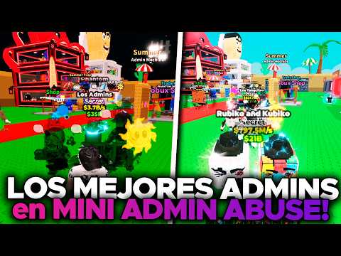 CONSEGUIMOS los MEJORES LOS ADMINS en NUESTRO PROPIO ADMIN ABUSE en Steal a Brainrot
