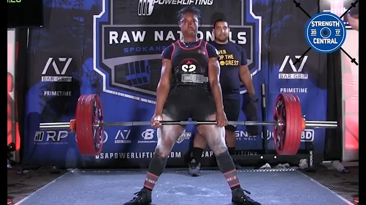 Samantha Calhoun - 1st Place 63 kg USAPL Raw Natio...